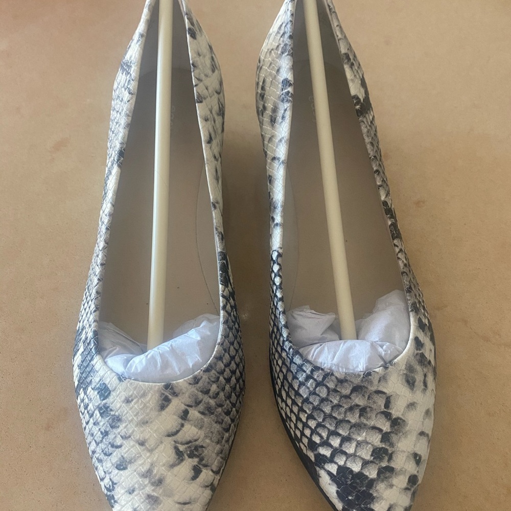 Snakeskin Wedge